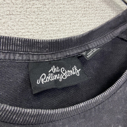 The Rolling Stones　ローリングストーンズ　半袖プリントTシャツ　バンドT　黒　ブラック　XLサイズ