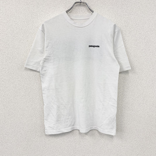 Patagonia　パタゴニア　半袖プリントTシャツ　白　ホワイト　XSサイズ