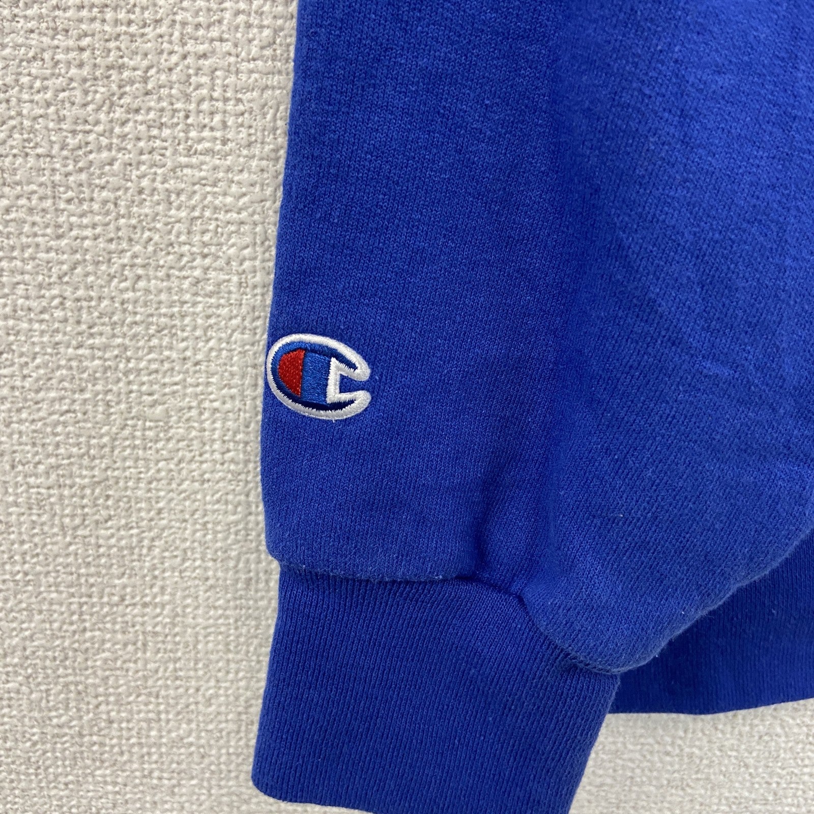 champion　チャンピオン　スウェットパーカー/フーディ　青　Lサイズ