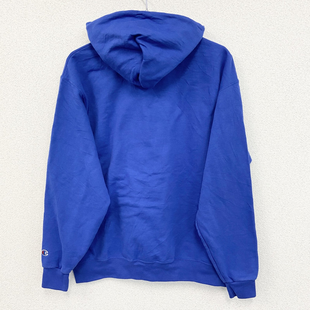 champion　チャンピオン　スウェットパーカー/フーディ　青　Lサイズ