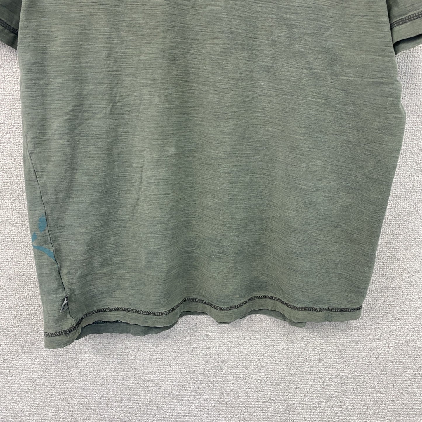 Modern Culture　半袖Tシャツ　ヘンリーネック　アート　fairy grunge　緑　グリーン　Lサイズ