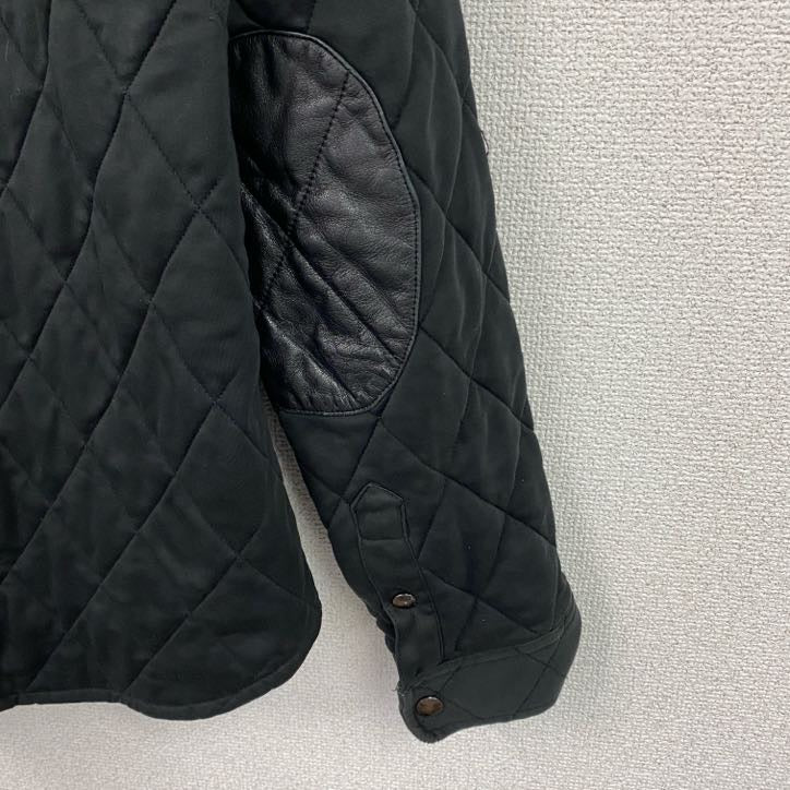 POLO RALPH LAUREN ポロラルフローレン　キルティングシャツジャケット　黒　ブラック　Mサイズ