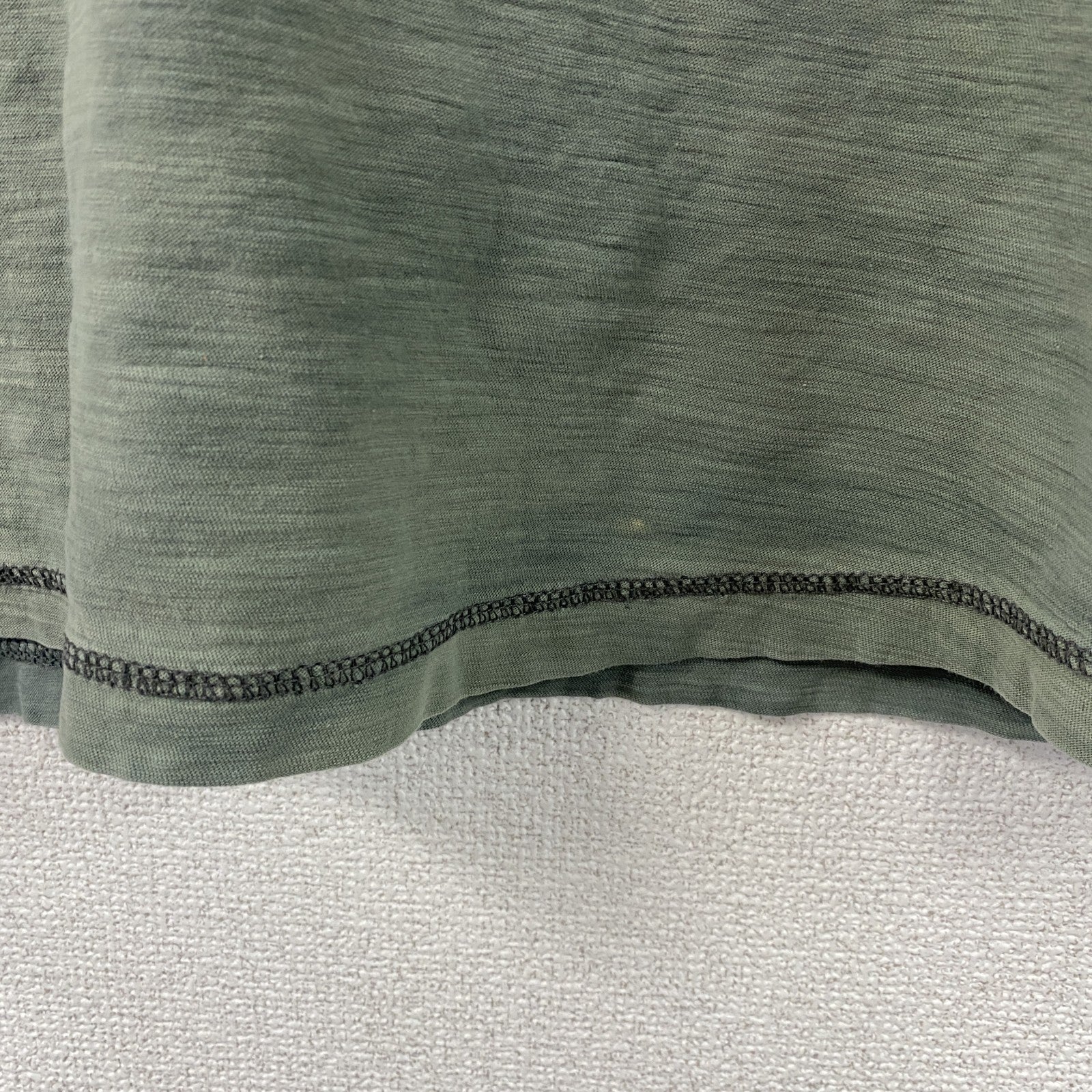 Modern Culture　半袖Tシャツ　ヘンリーネック　アート　fairy grunge　緑　グリーン　Lサイズ