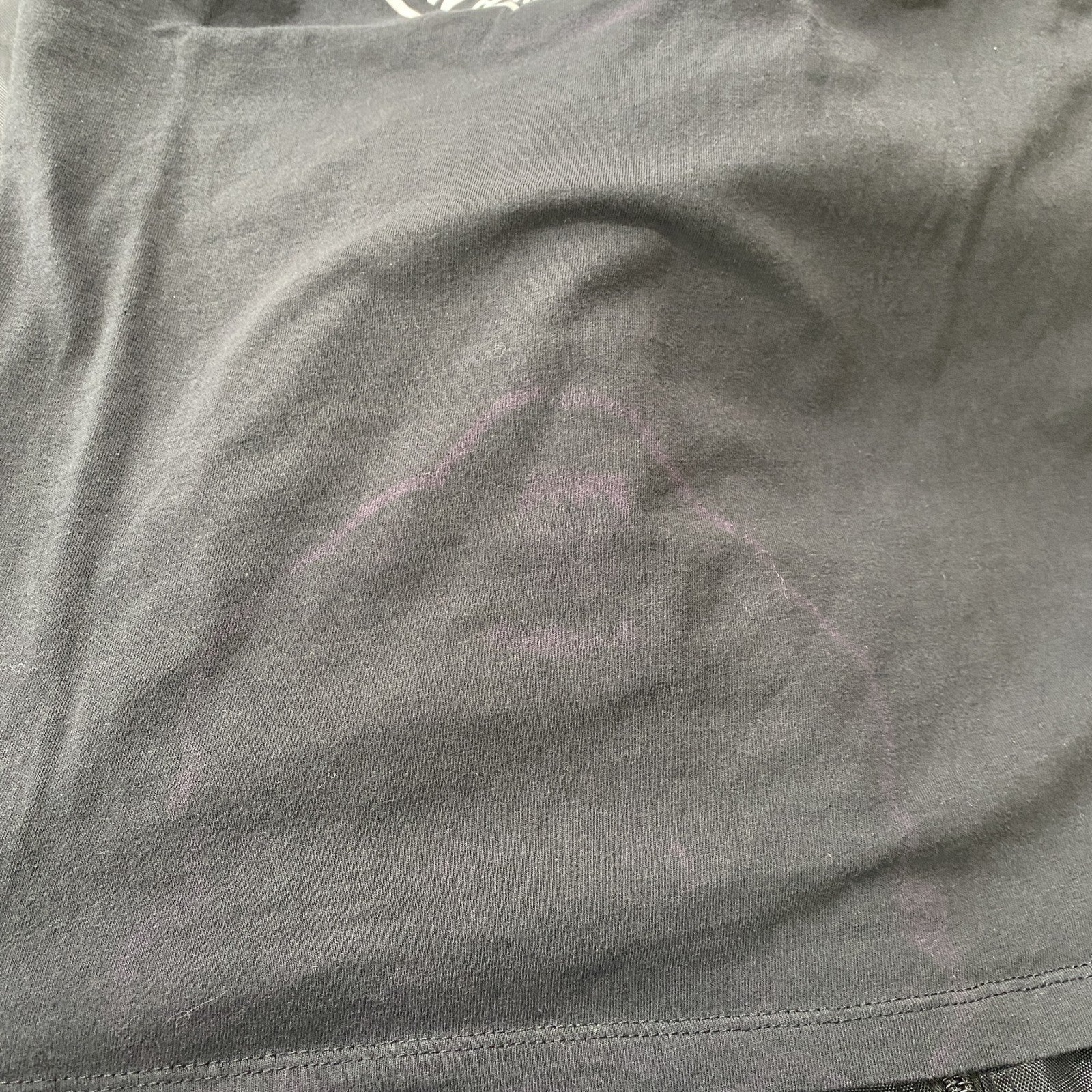古着 used　Timberland　ティンバーランド　半袖プリントTシャツ　　クルーネック　黒　ブラック　Lサイズ