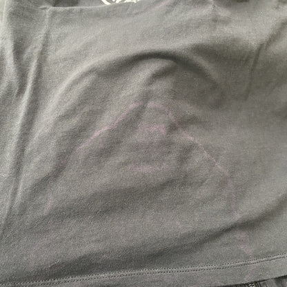 古着 used　Timberland　ティンバーランド　半袖プリントTシャツ　　クルーネック　黒　ブラック　Lサイズ