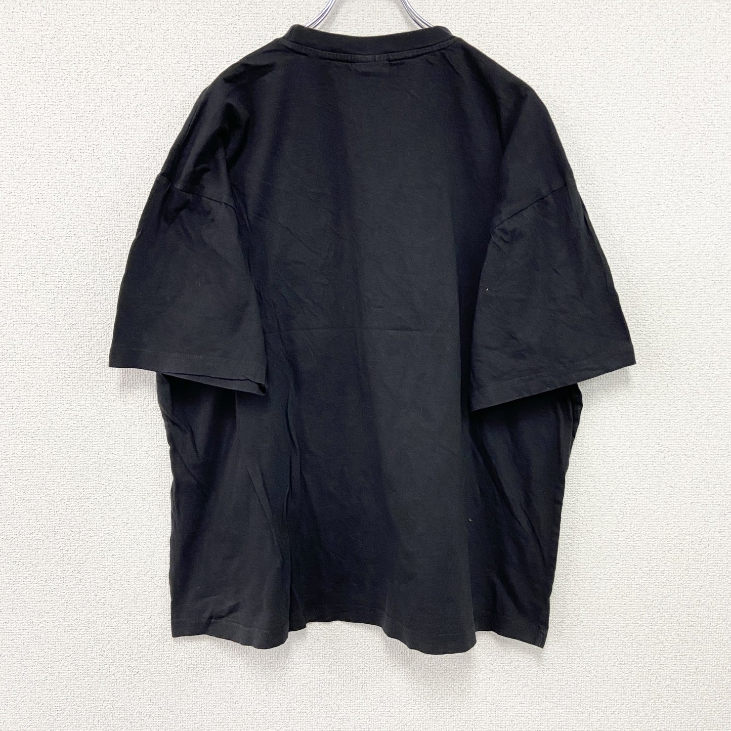FUNKY T-SHIRT　半袖プリントTシャツ　アニマルT　ユーロ　黒　ブラック　2XLサイズ