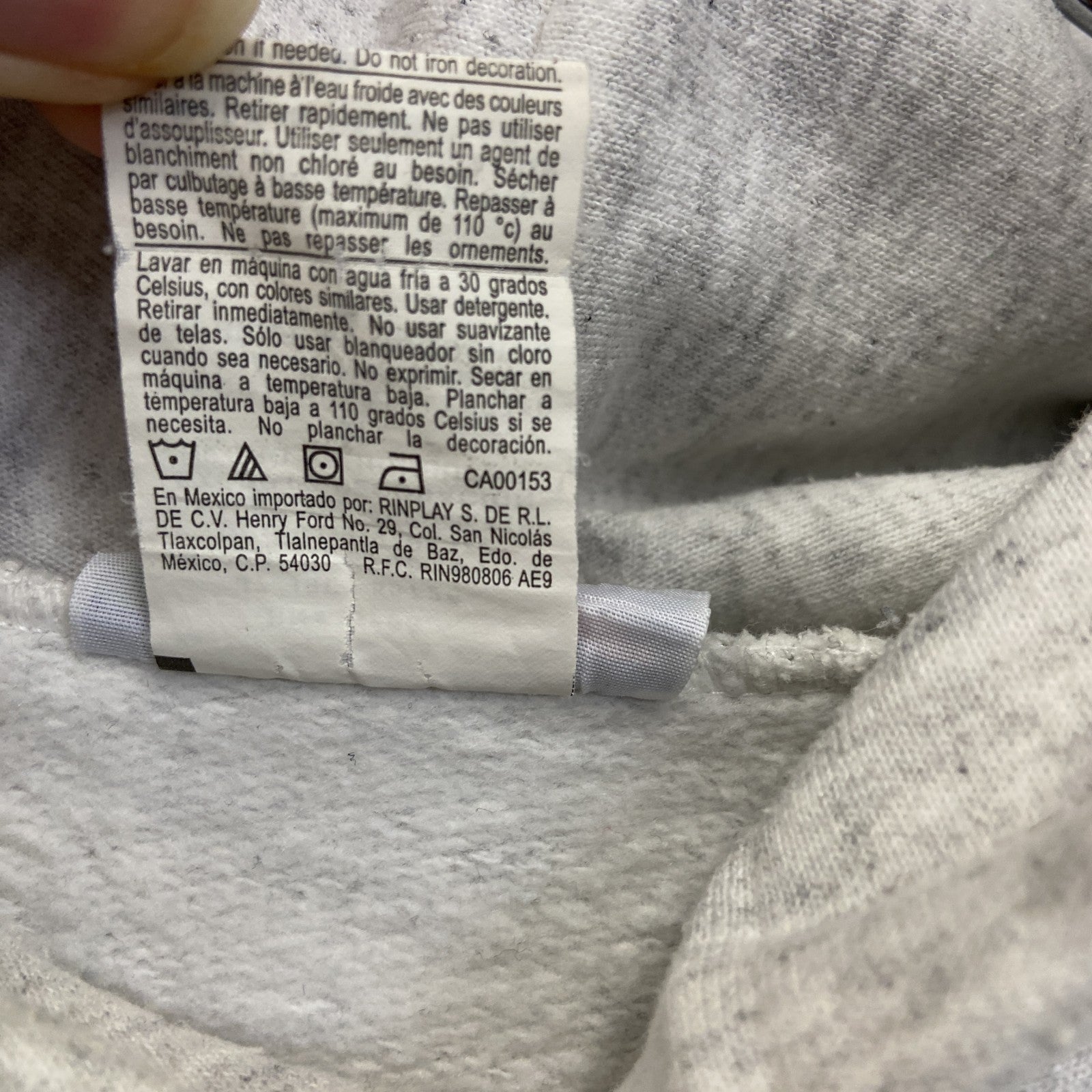 champion　チャンピオン　スウェットパーカー/フーディ　グレー　Mサイズ