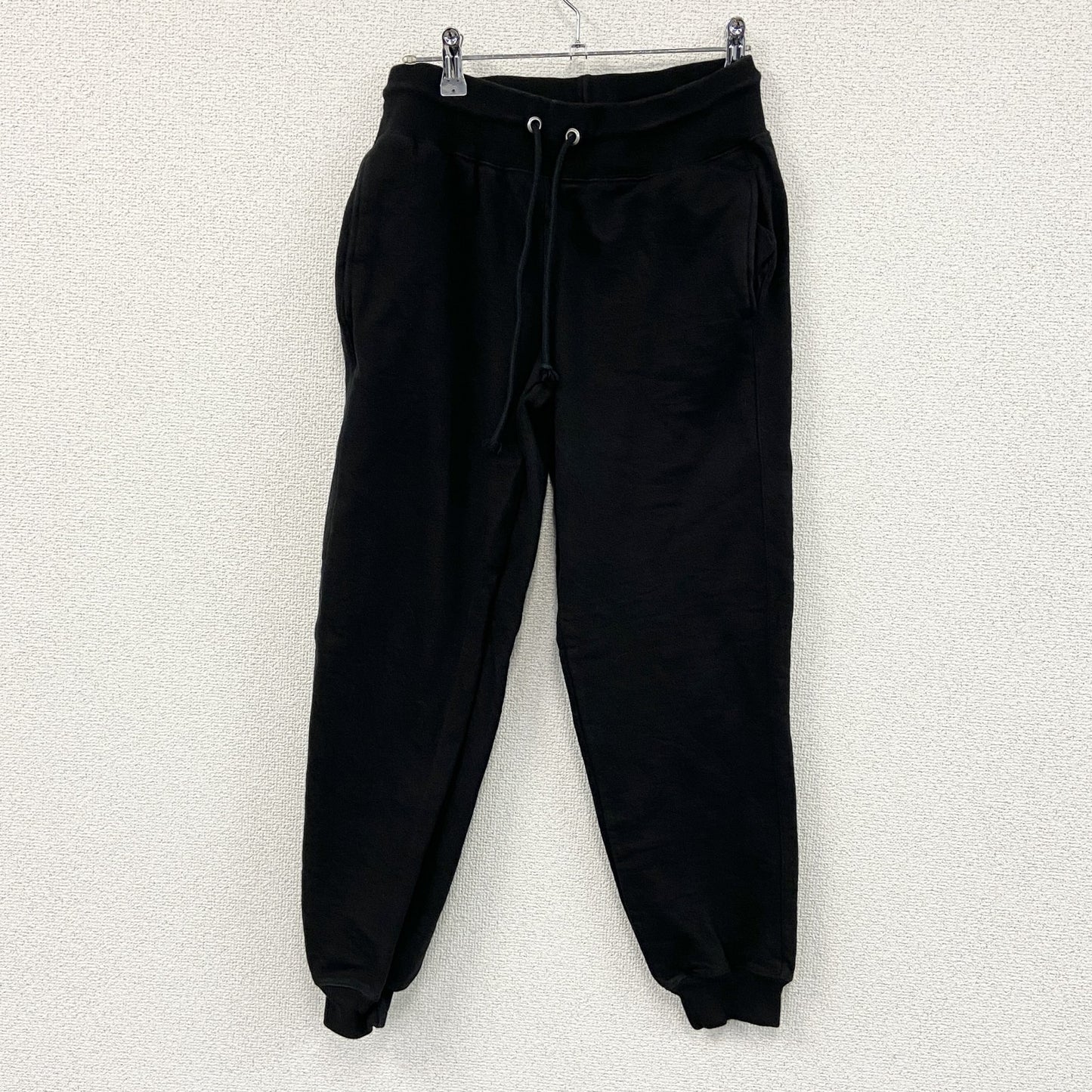 Champion　チャンピオン　リバースウィーブ　スウェットパンツ　黒　ブラック　Sサイズ