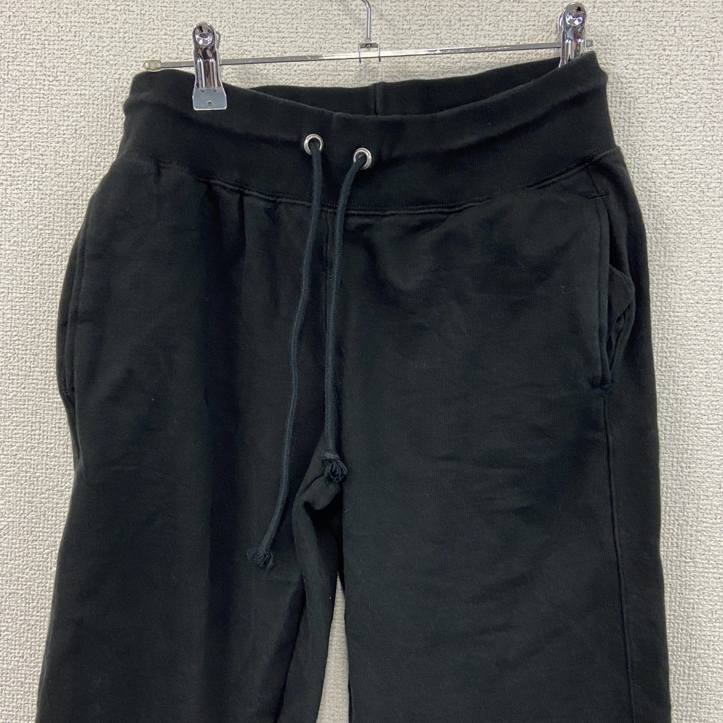 Champion　チャンピオン　リバースウィーブ　スウェットパンツ　黒　ブラック　Sサイズ