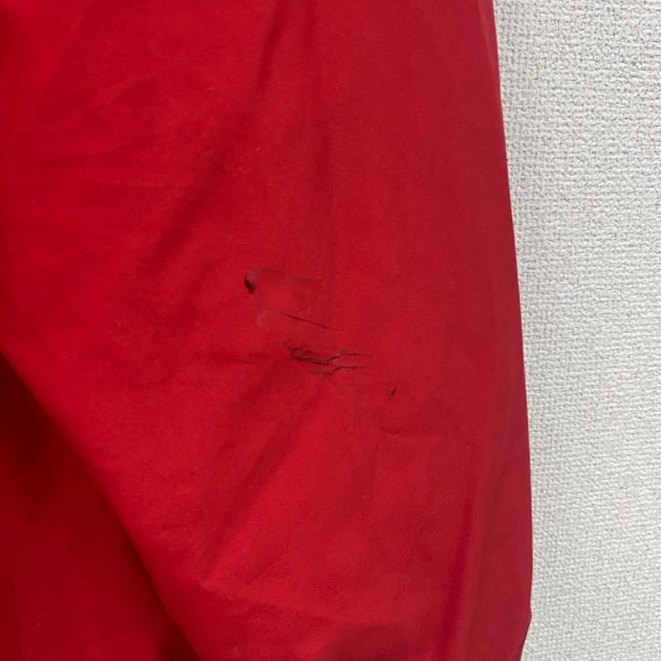 SPORTCO AUTHENTIC　プルオーバーナイロンジャケット　赤　レッド　Mサイズ