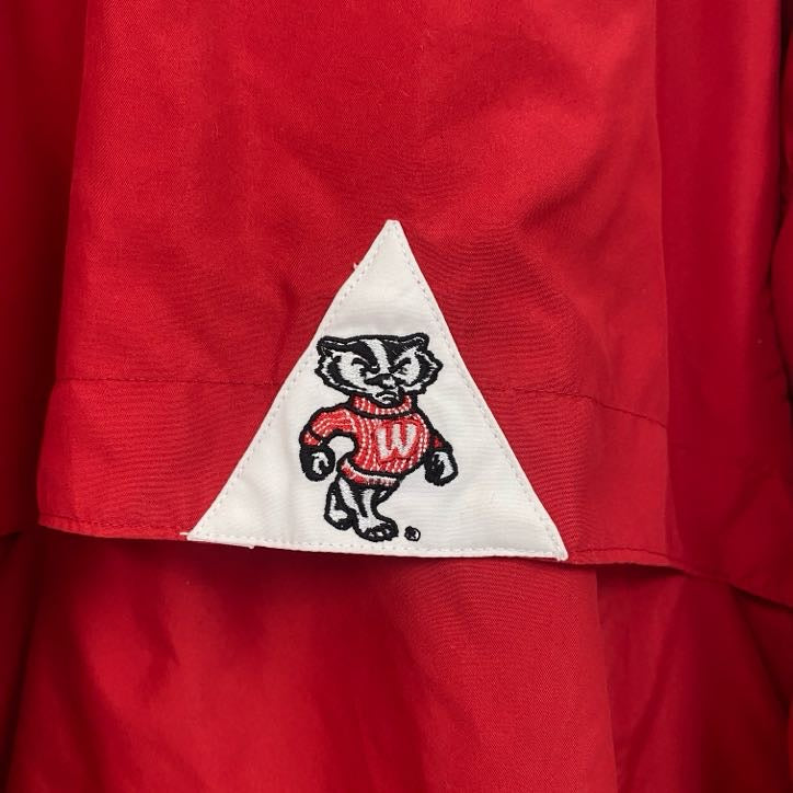 SPORTCO AUTHENTIC　プルオーバーナイロンジャケット　赤　レッド　Mサイズ