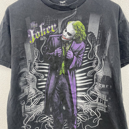THE DARK KNIGHT　ダークナイト　JOKER　ジョーカー　半袖Tシャツ　ムービーT　黒　ブラック　Mサイズ