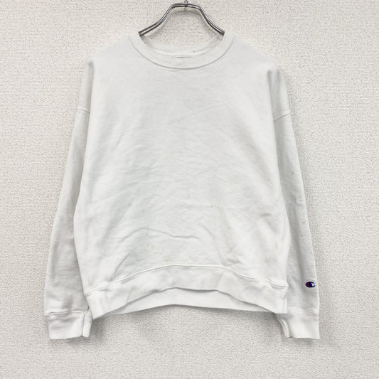Champion　チャンピオン　リバースウィーブ　スウェット/トレーナー　目無し　白　ホワイト　