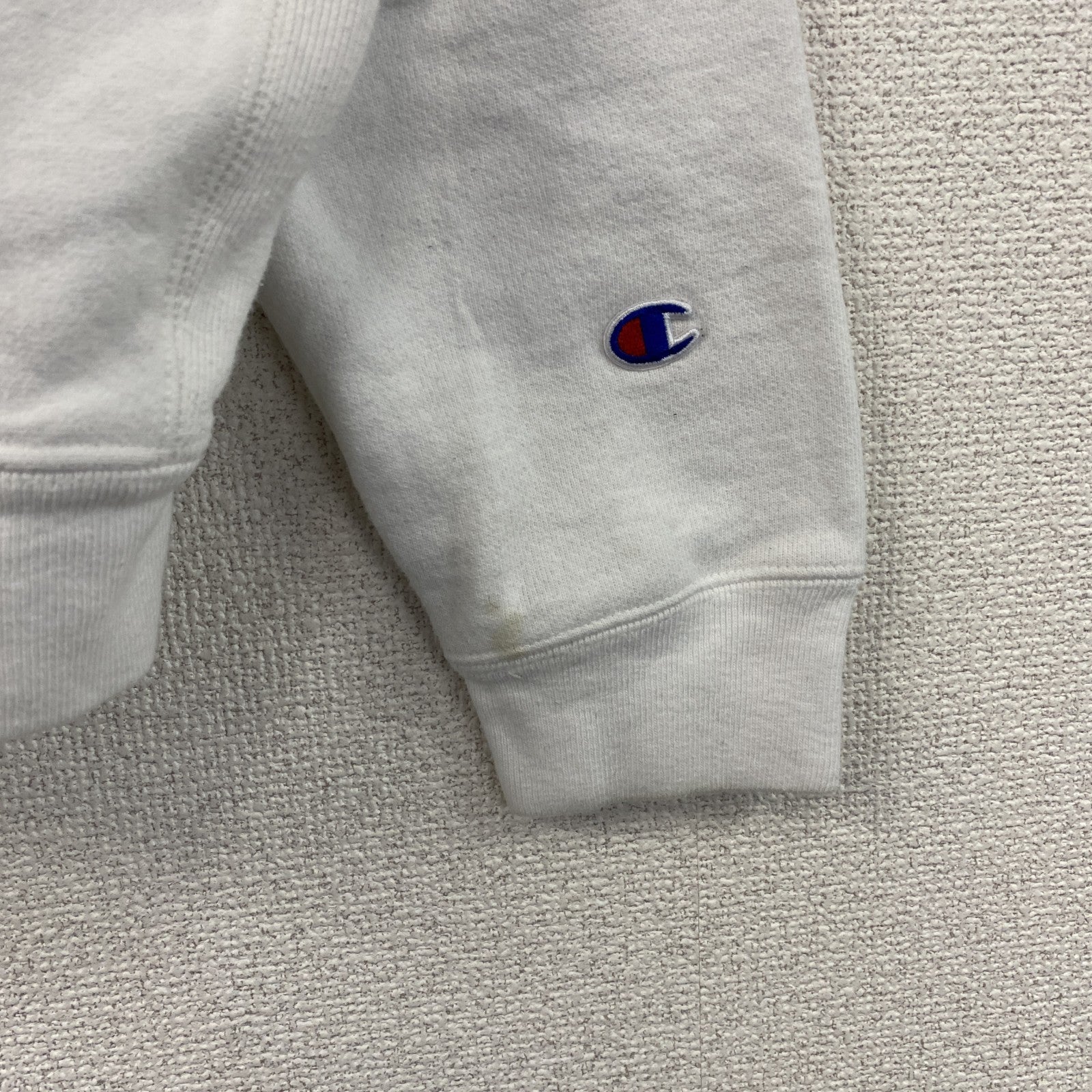 Champion　チャンピオン　リバースウィーブ　スウェット/トレーナー　目無し　白　ホワイト　