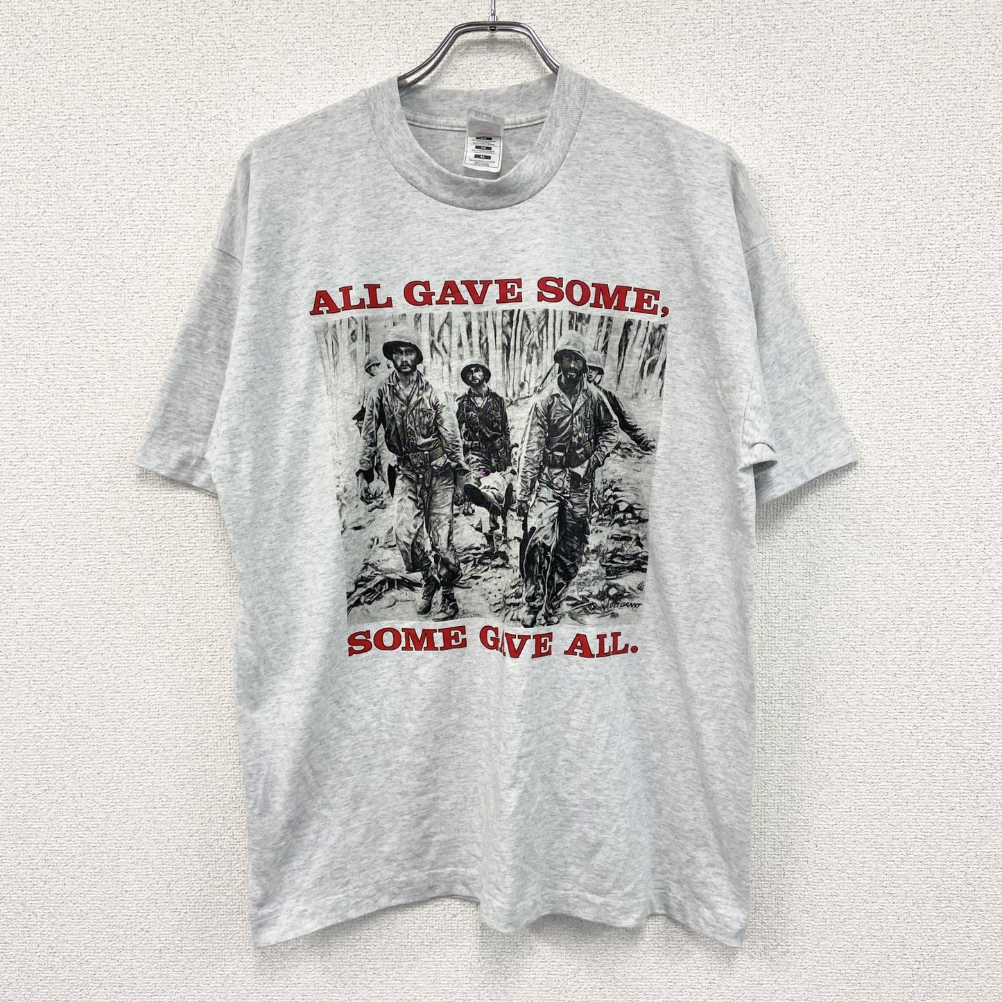 FRUIT OF THE LOOM　フルーツオブザルーム　半袖Tシャツ　ヴィンテージ　グレー　XLサイズ
