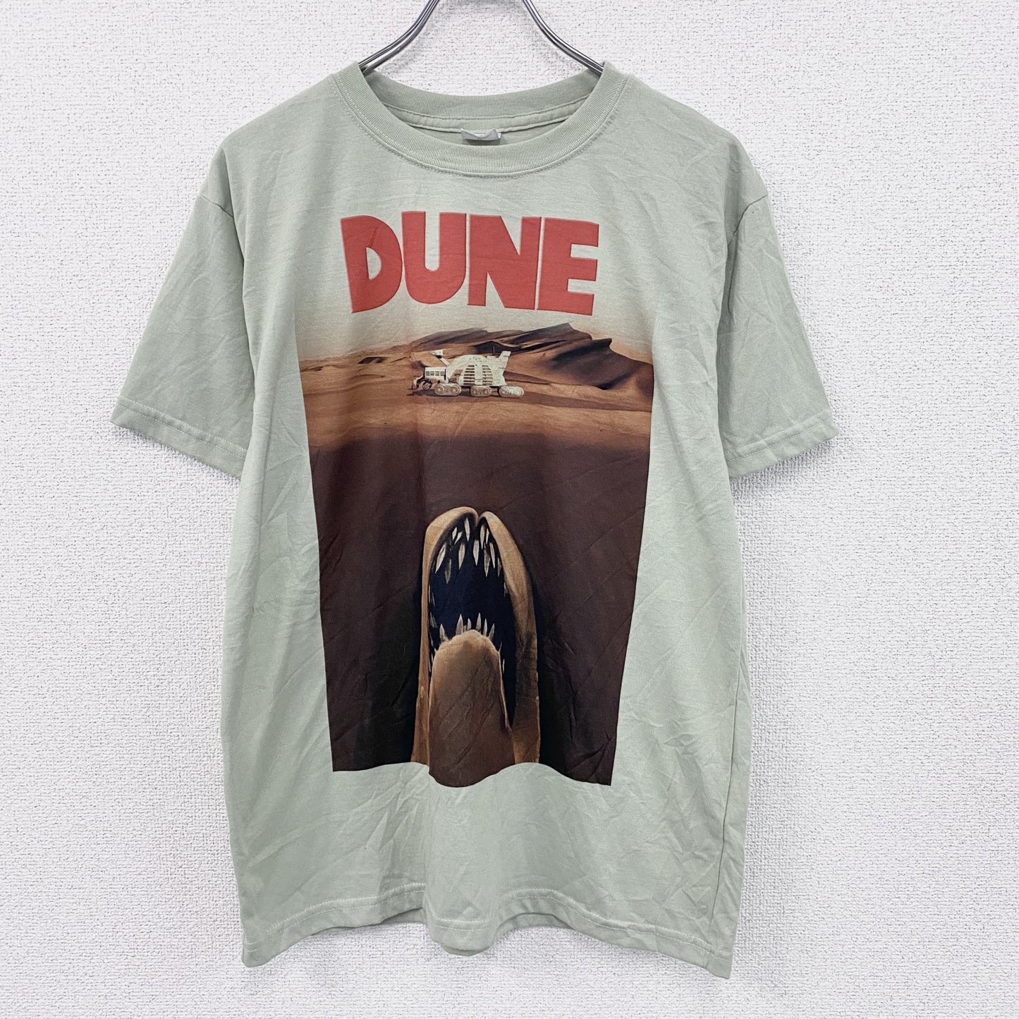 Vapor　DUNE　デューン　砂の惑星　半袖プリントTシャツ　パロディT　ムービーT　ミントグリーン　Mサイズ