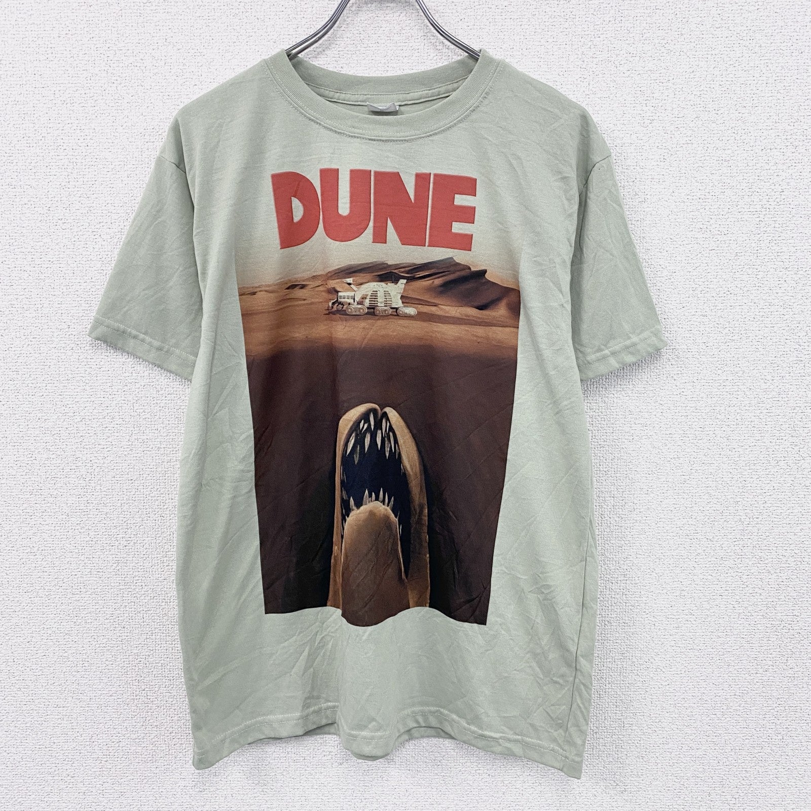 Vapor　DUNE　デューン　砂の惑星　半袖プリントTシャツ　パロディT　ムービーT　ミントグリーン　Mサイズ