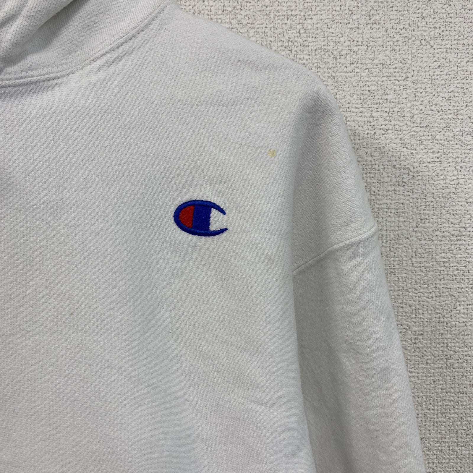 Champion　チャンピオン　リバースウィーブ　スウェットパーカー/フーディー　白　ホワイト　Lサイズ
