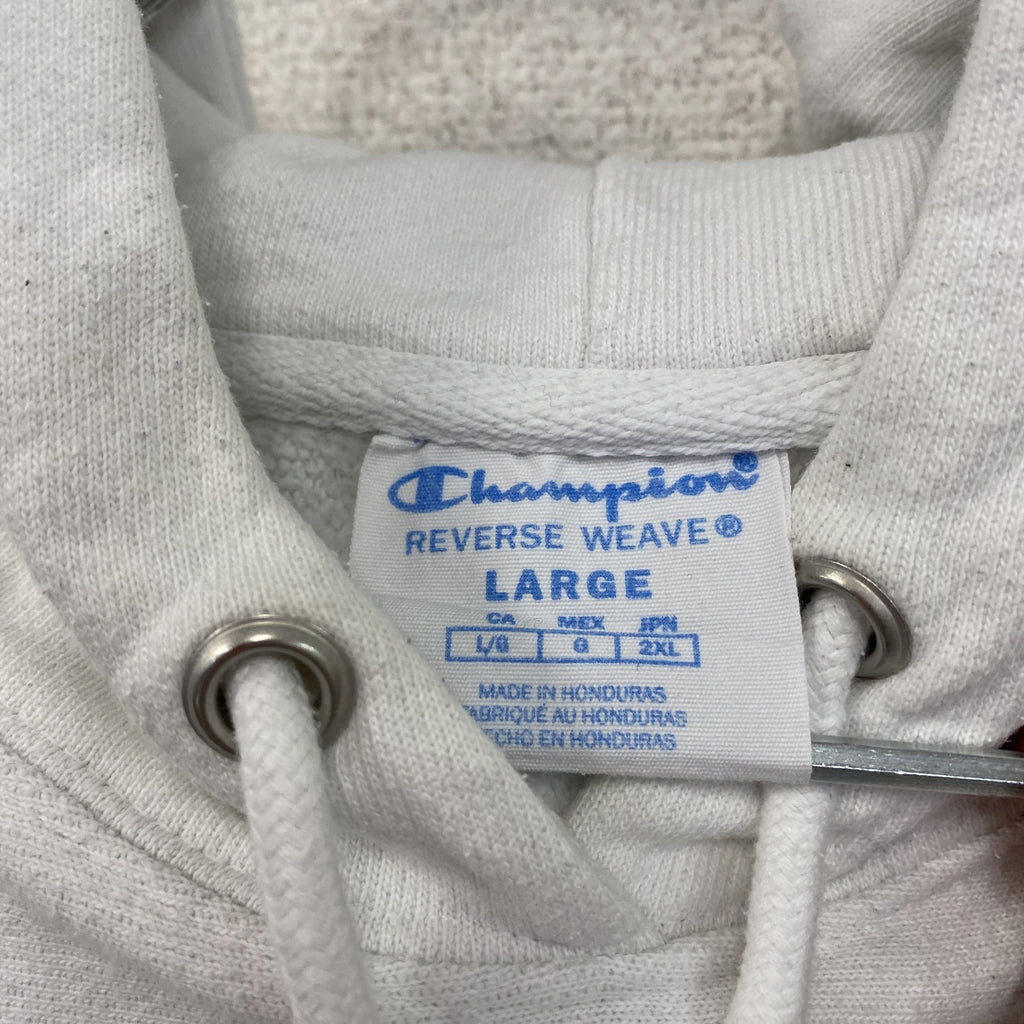 Champion　チャンピオン　リバースウィーブ　スウェットパーカー/フーディー　白　ホワイト　Lサイズ