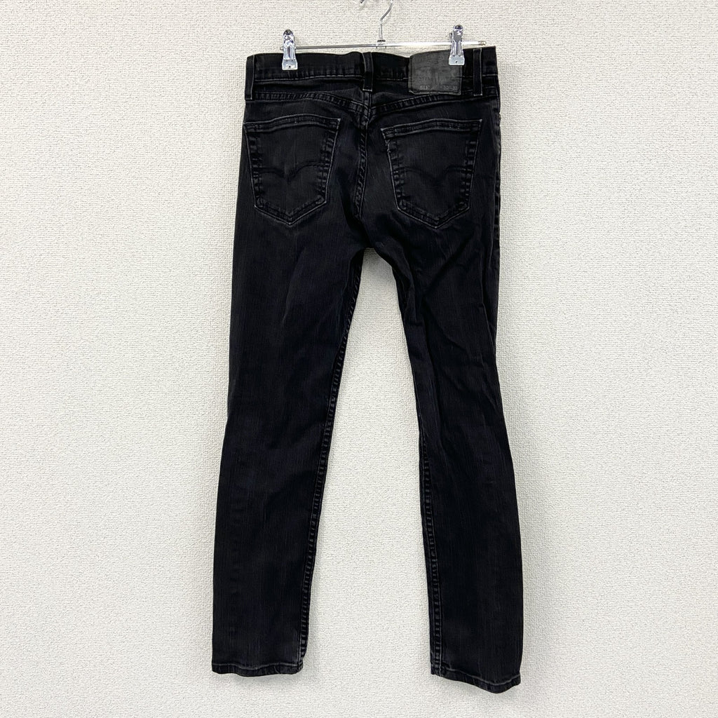 Levi’s　リーバイス　511　ブラックデニムパンツ/ジーンズ　ジップフライ　黒　ブラック　W30サイズ