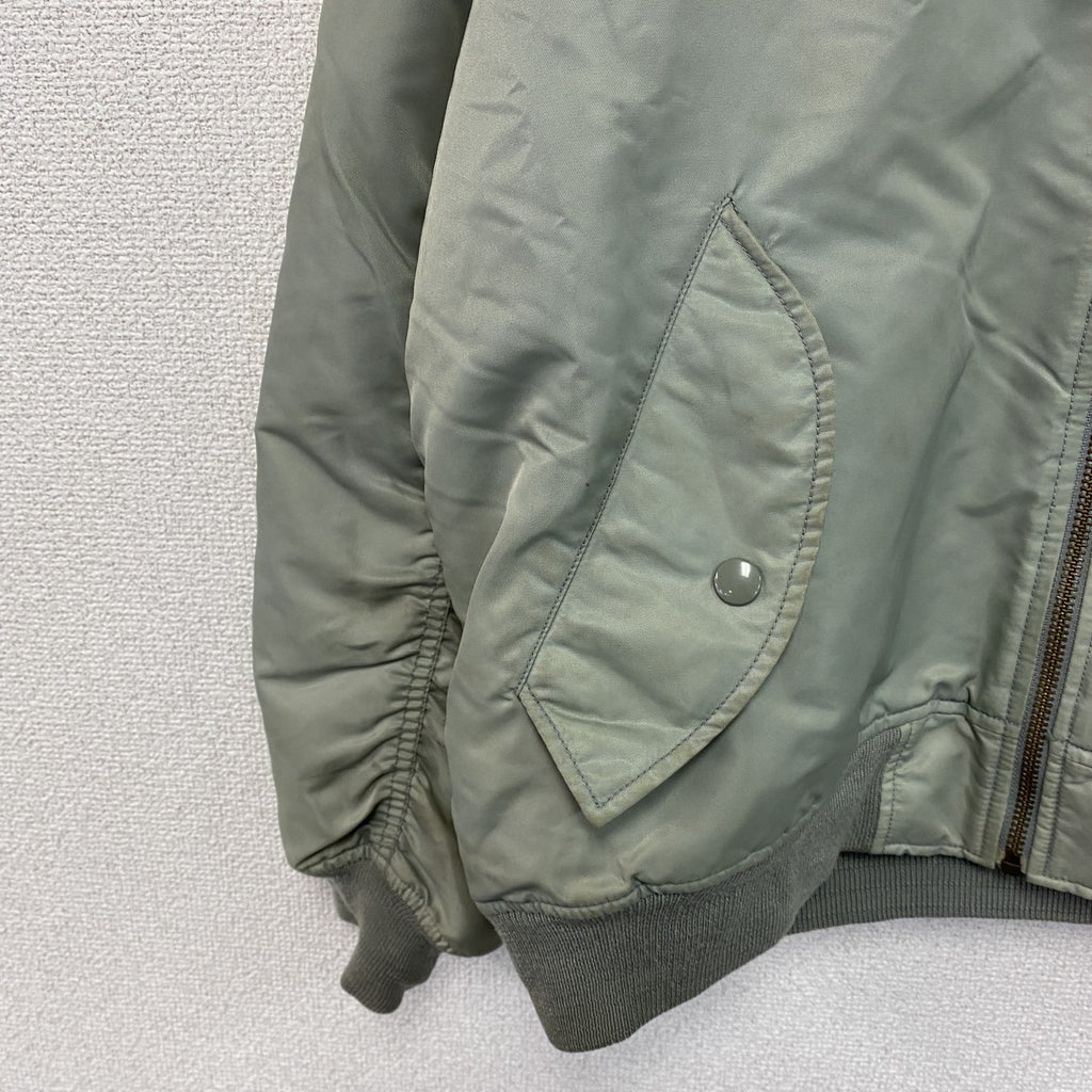 OLD UNIQLO　オールドユニクロ　フライトジャケット/MA-1　セージグリーン　Lサイズ