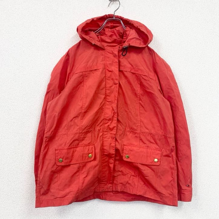 古着 used　TOMMY HILFIGER　トミーヒルフィガー　マウンテンパーカー　赤　レッド