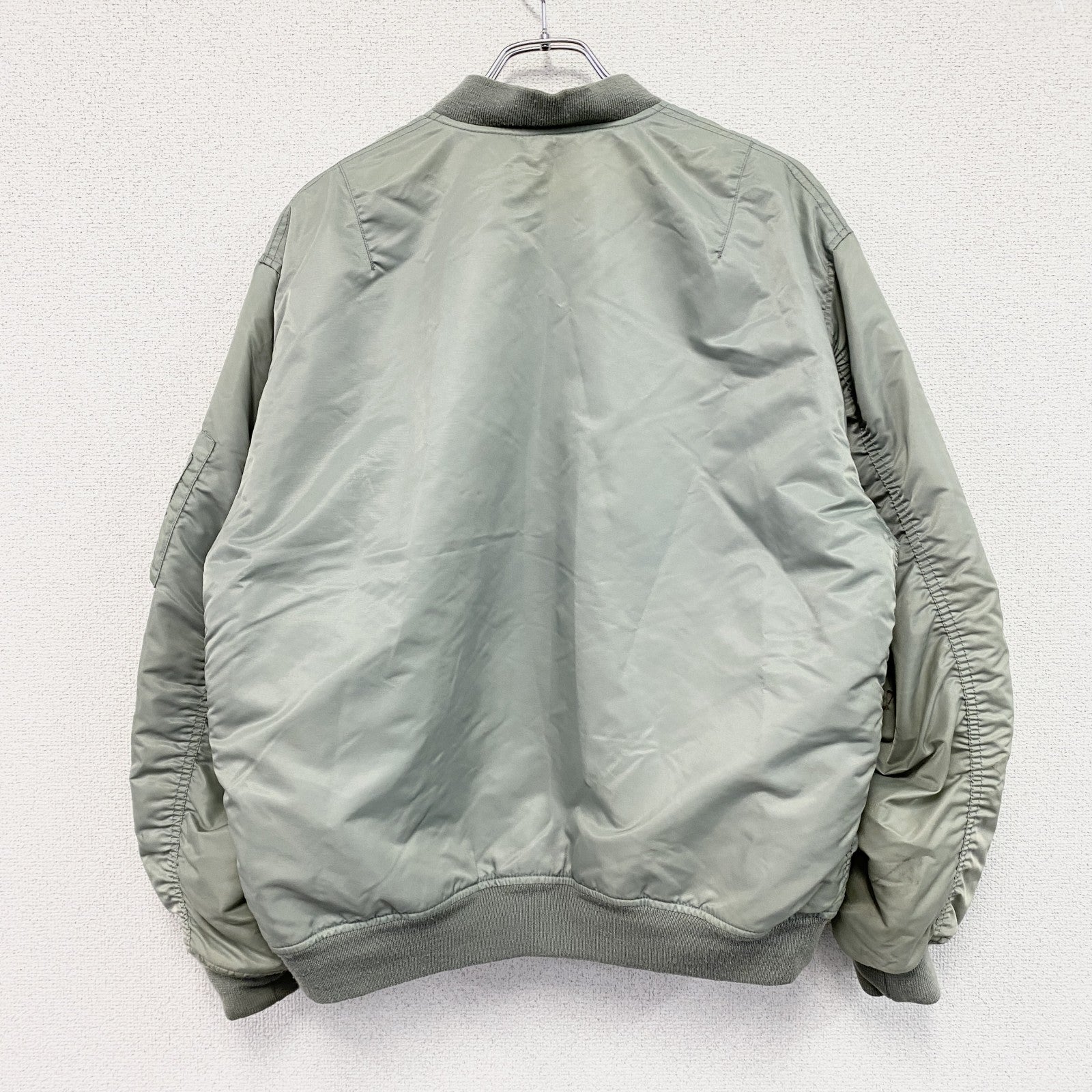 OLD UNIQLO　オールドユニクロ　フライトジャケット/MA-1　セージグリーン　Lサイズ