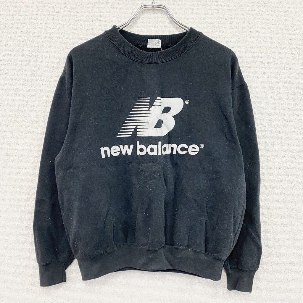 New Balance　ニューバランス　スウェット/トレーナー　フェード　黒　ブラック　Lサイズ