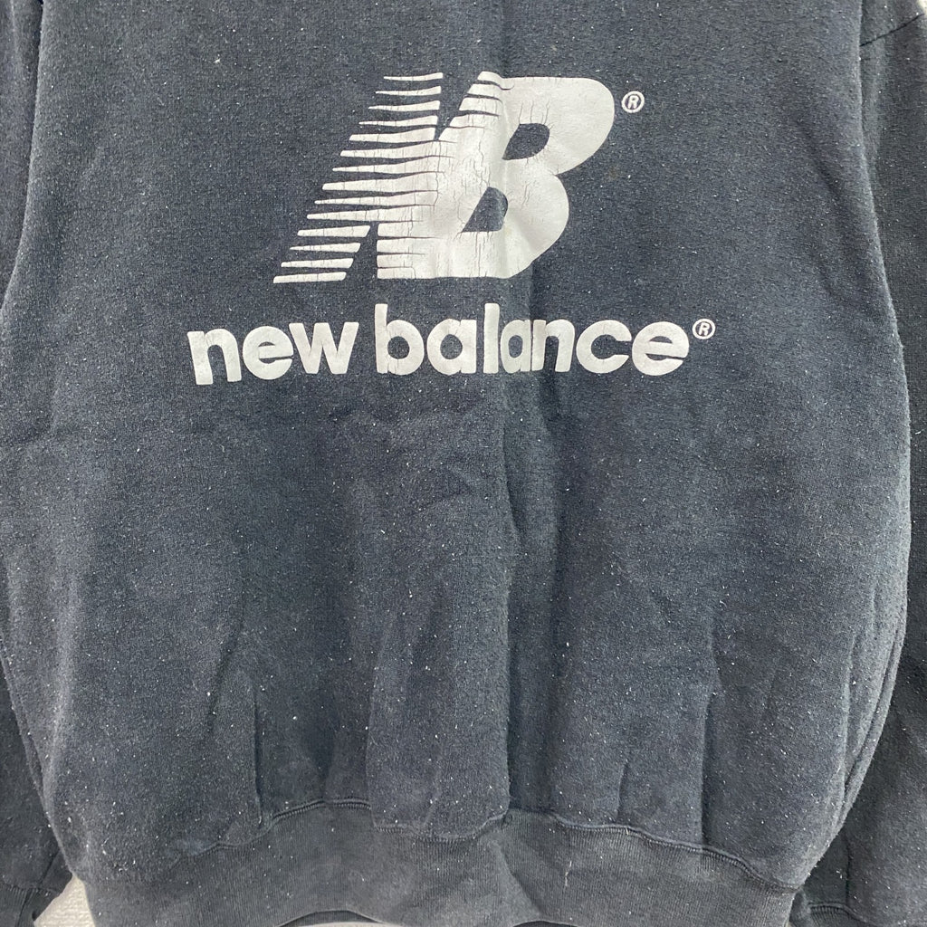 New Balance　ニューバランス　スウェット/トレーナー　フェード　黒　ブラック　Lサイズ