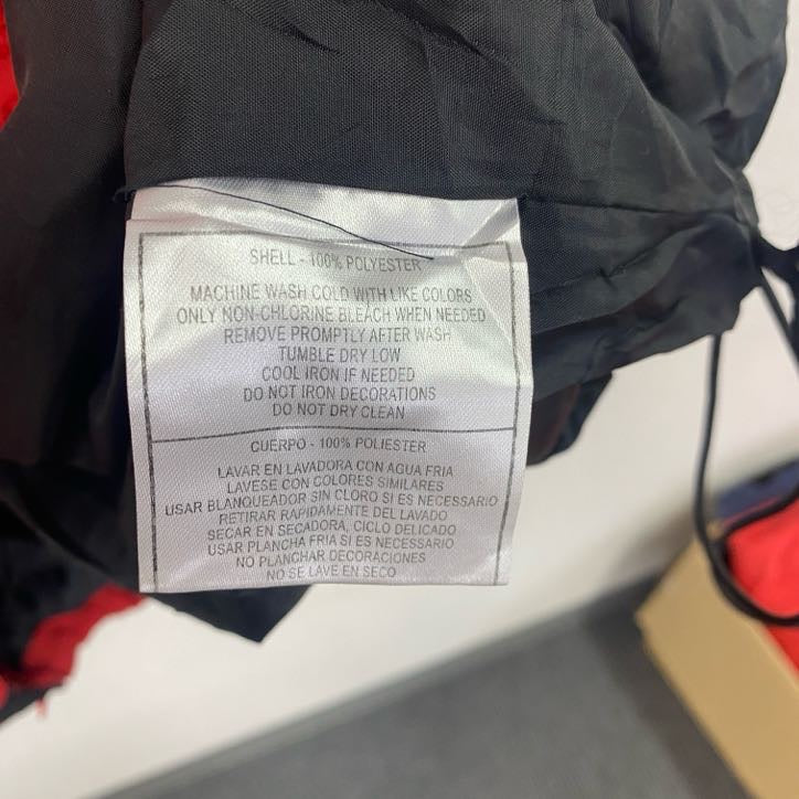 Reebok　リーボック　Vネックプルオーバージャケット　赤　レッド　XXXLサイズ