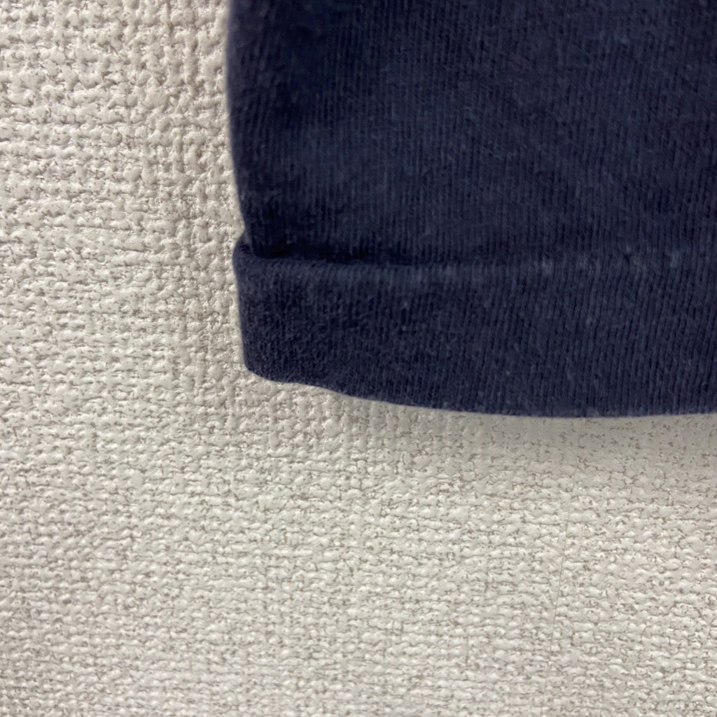 90s　ROOTS　オペラ座の怪人　半袖プリントTシャツ　ヴィンテージ　シングルステッチ　紺　ネイビー　Lサイズ