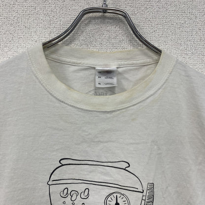 FRUIT OF THE LOOM　フルーツオブザルーム　Ascaso　アスカソ　半袖Tシャツ　ホワイト　XLサイズ