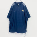 NIKE　ナイキ　半袖ハーフジップジャケット　紺　ネイビー　XXLサイズ