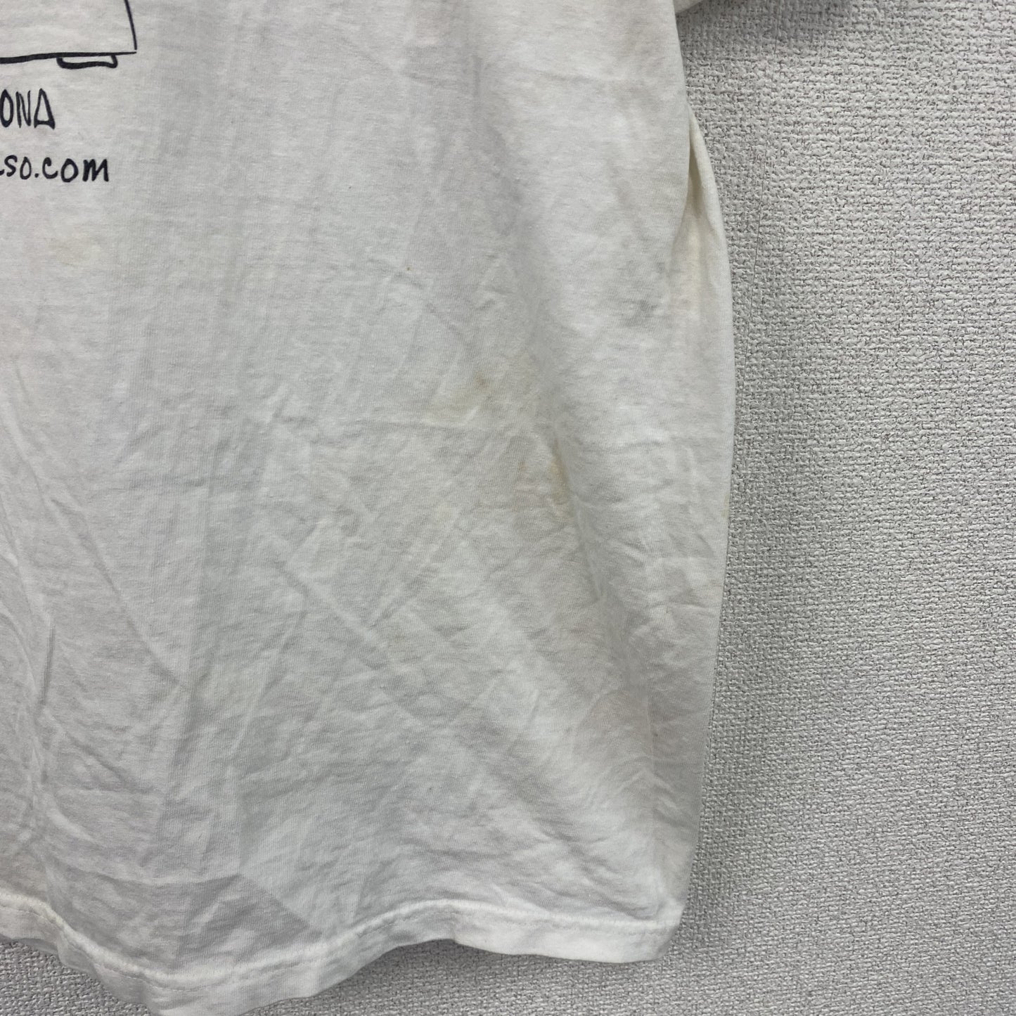 FRUIT OF THE LOOM　フルーツオブザルーム　Ascaso　アスカソ　半袖Tシャツ　ホワイト　XLサイズ