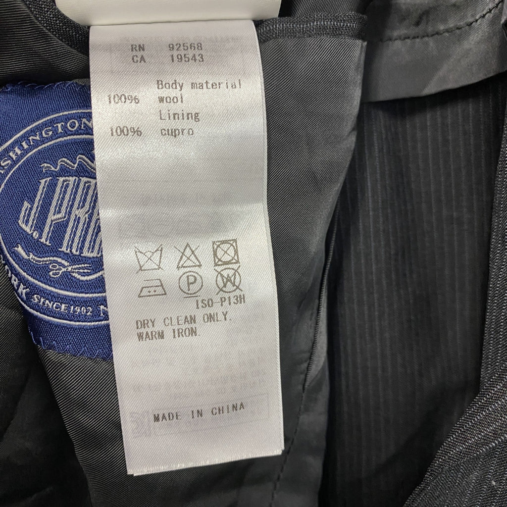 J.PRESS　ジェイプレス　セットアップ　スーツ　灰色　グレー　A5サイズ