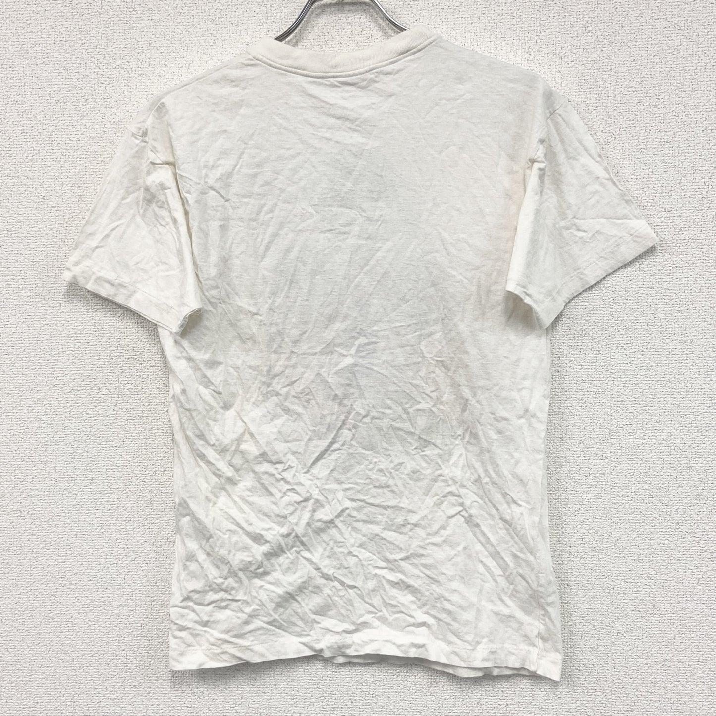 ～90s　半袖浮世絵プリントTシャツ　ヴィンテージ　シングルステッチ　白　ホワイト　LLサイズ