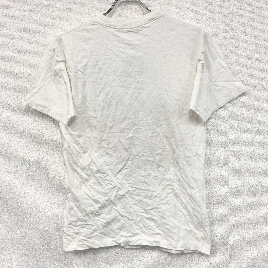 ～90s　半袖浮世絵プリントTシャツ　ヴィンテージ　シングルステッチ　白　ホワイト　LLサイズ