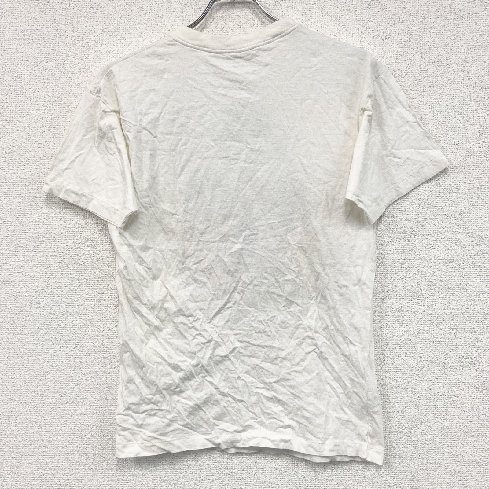 ～90s　半袖浮世絵プリントTシャツ　ヴィンテージ　シングルステッチ　白　ホワイト　LLサイズ