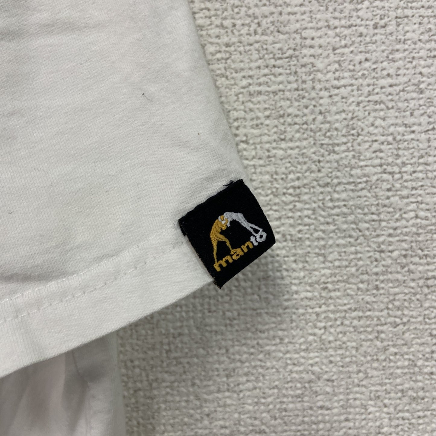 MIDDLEWEIGIHT CHAMPION　半袖プリントTシャツ　アニマルT　キングコング　白　ホワイト　Lサイズ