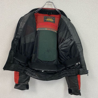 古着 used　レーシングジャケット　レザージャケット　レーシングスーツ　黒　ブラック　Ｌサイズ