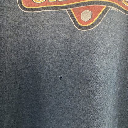 HARLEY DAVIDSON　ハーレーダビッドソン　半袖プリントTシャツ　紺　ネイビー　3XLサイズ
