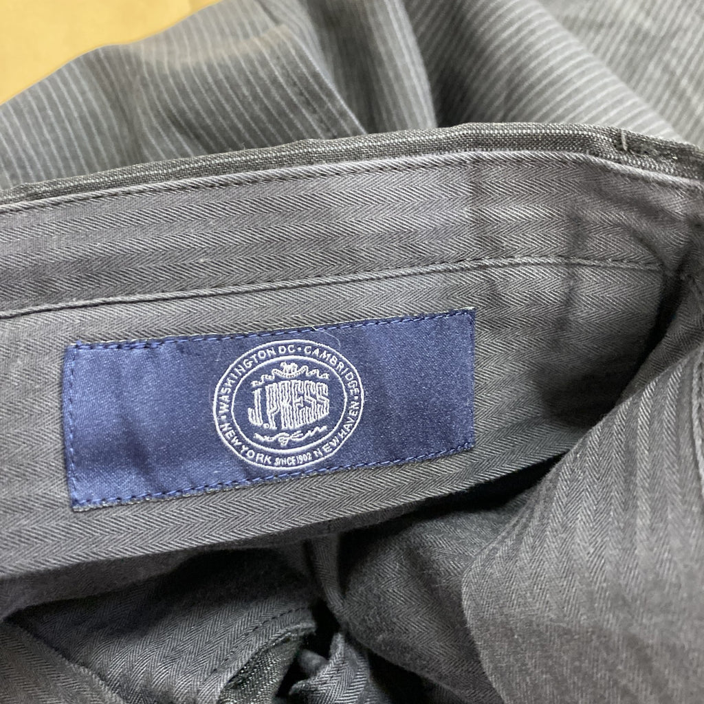 J.PRESS　ジェイプレス　セットアップ　スーツ　灰色　グレー　A5サイズ