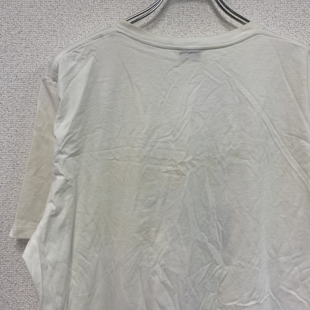 SAINT LAURENT　サンローラン　半袖プリントTシャツ　白　ホワイト　XXLサイズ