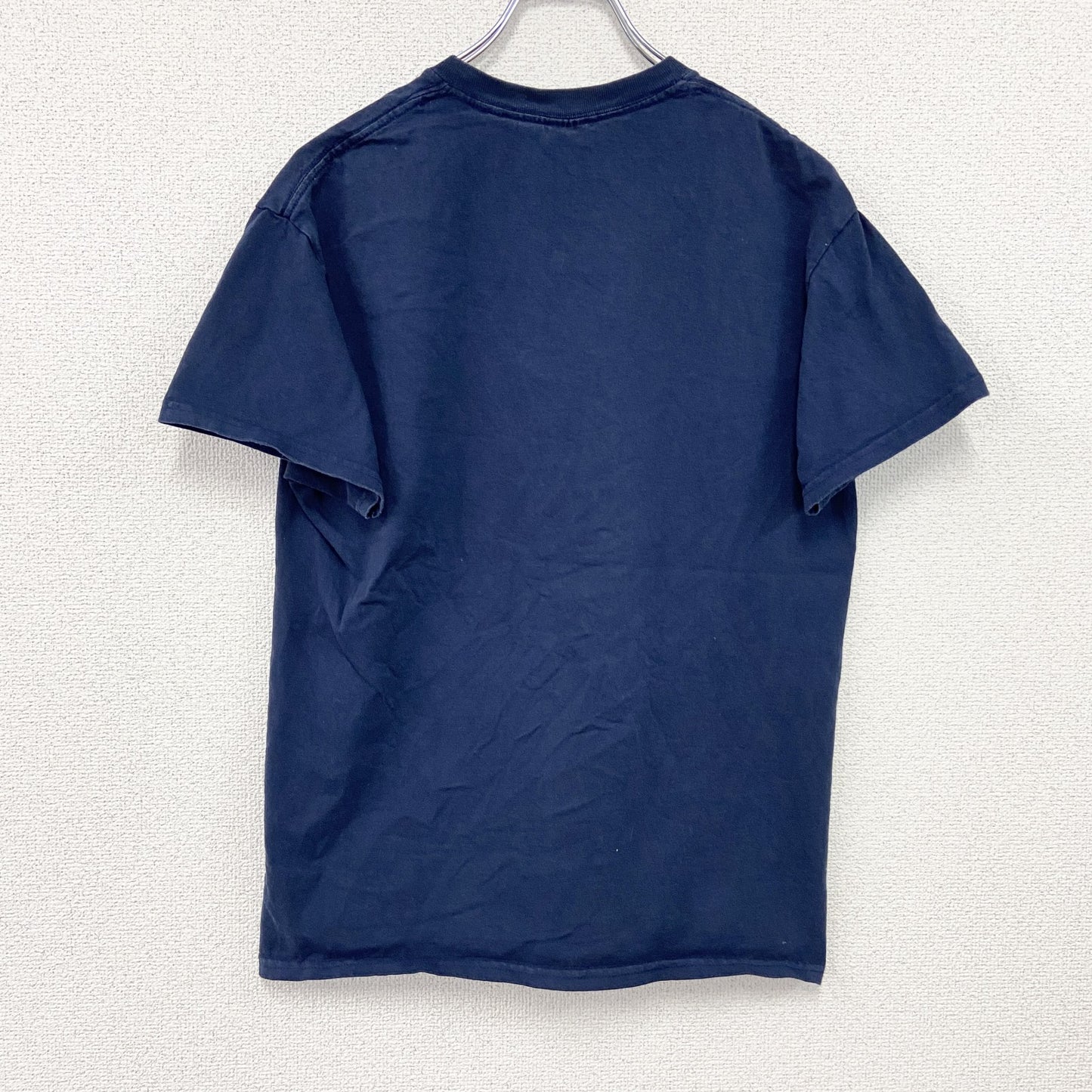 GILDAN　Rick and Morty　リックアンドモーティ―　半袖プリントTシャツ　アニメT　ネイビー　Mサイズ
