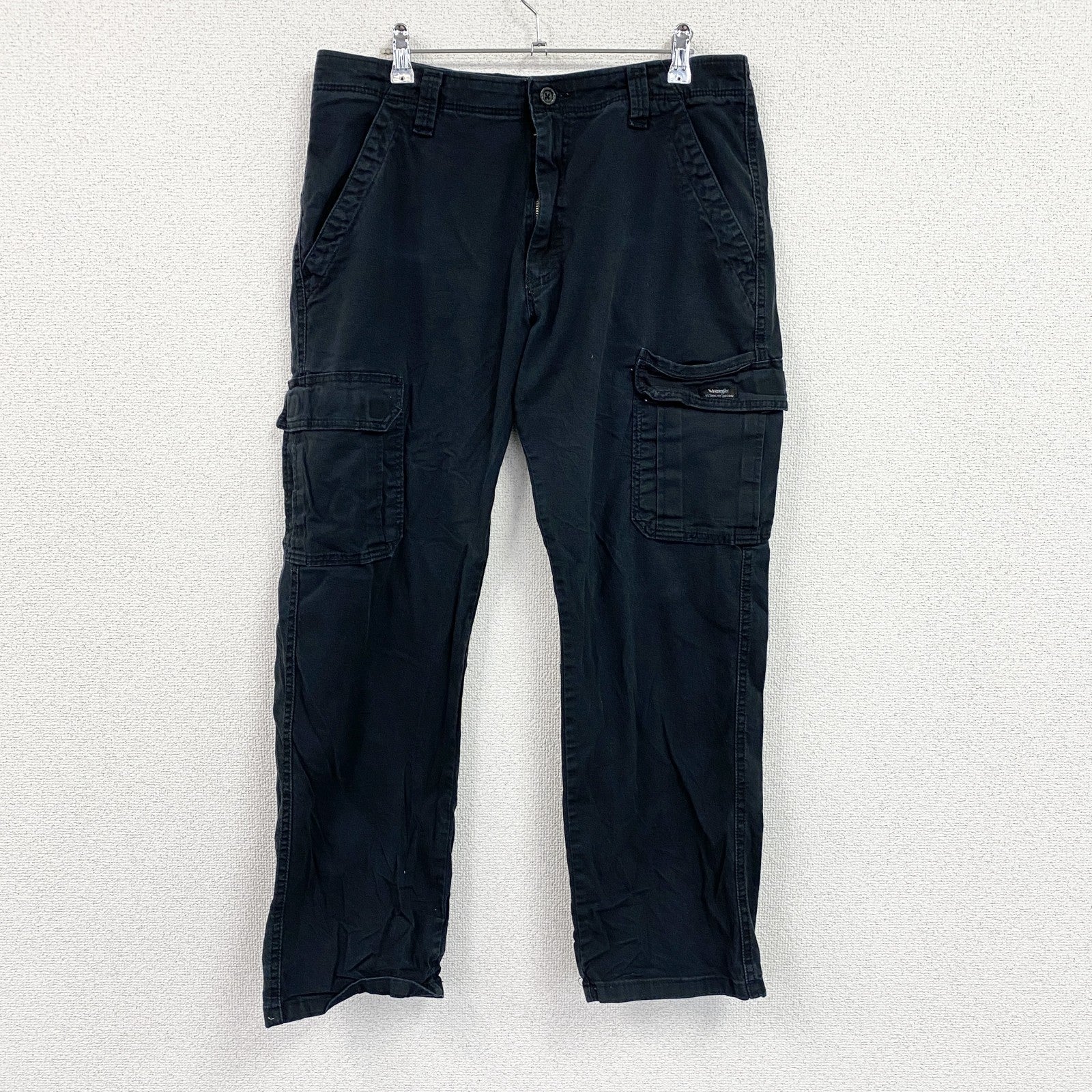 Wrangler　ラングラー　カーゴパンツ　ジップフライ　黒　ブラック　W33サイズ