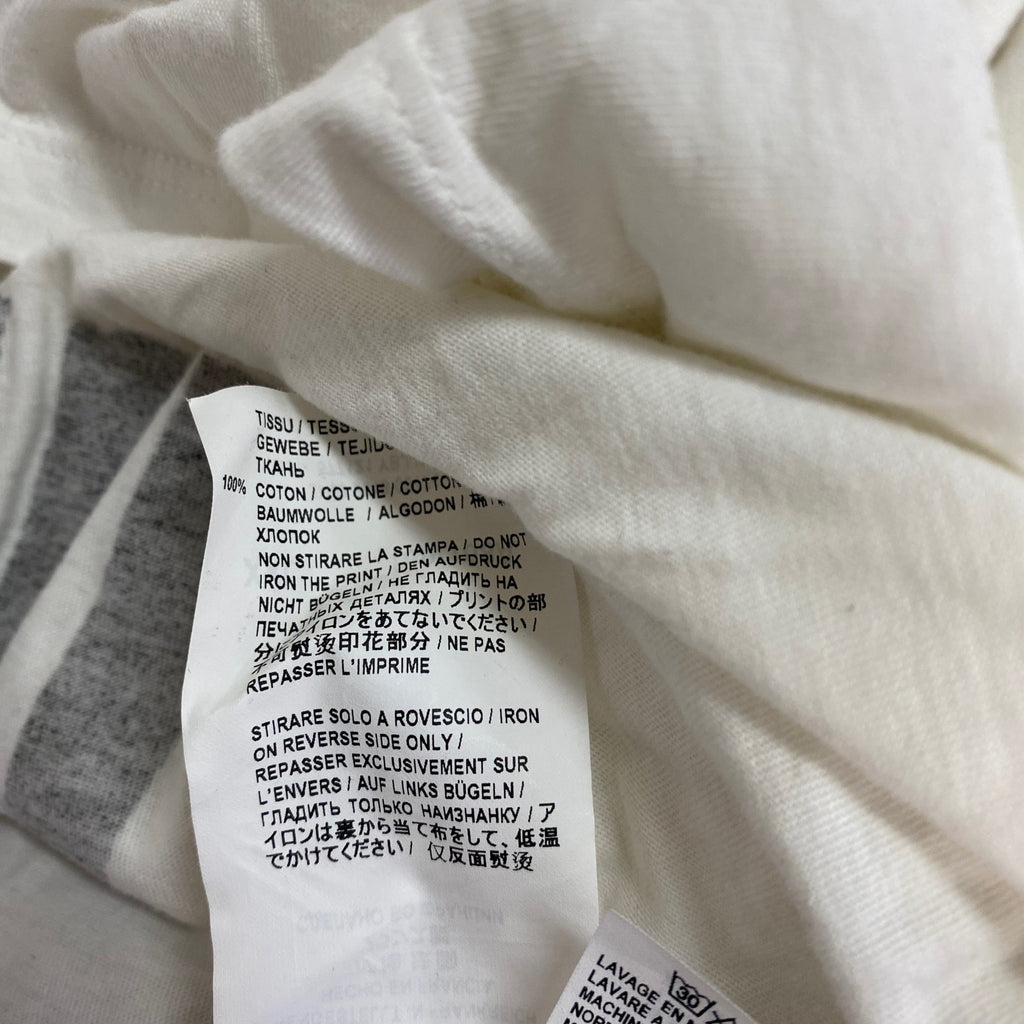 SAINT LAURENT　サンローラン　半袖プリントTシャツ　白　ホワイト　XXLサイズ