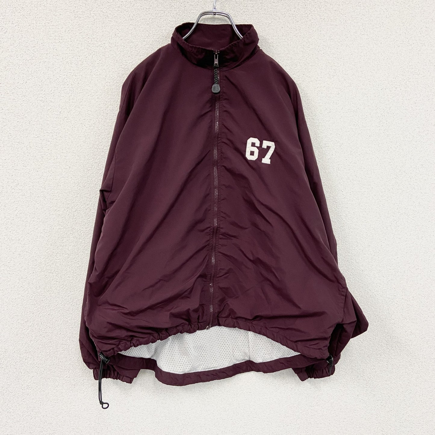 BOATHOUSE　ナイロンフルジップジャケット　ボルドー　Lサイズ