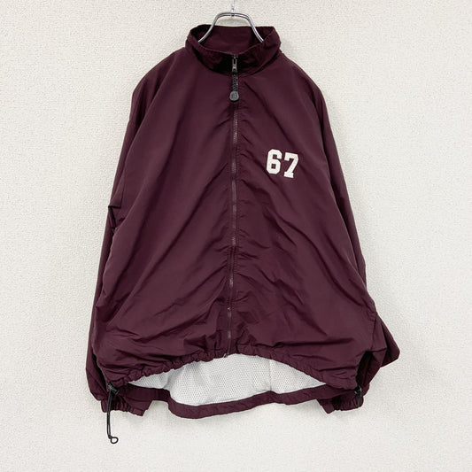 BOATHOUSE　ナイロンフルジップジャケット　ボルドー　Lサイズ