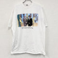 Hanes　ヘインズ　半袖プリントTシャツ　シングルステッチ　US製　白　ホワイト　XXLサイズ