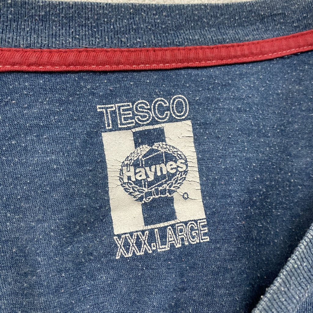 Haynes　ヘインズ　Vespa　ベスパ　半袖プリントTシャツ　紺　ネイビー　3XLサイズ